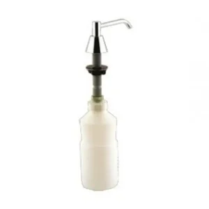Gratis Retour Distributore di sapone liquido a pulsante Ottone cromato brillante DJT118 Mediclinics
