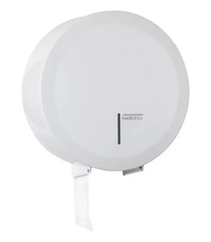 Laatste Kans Dispenser di carta igienica industriale in acciaio epossidico bianco Mediclinics PR2783