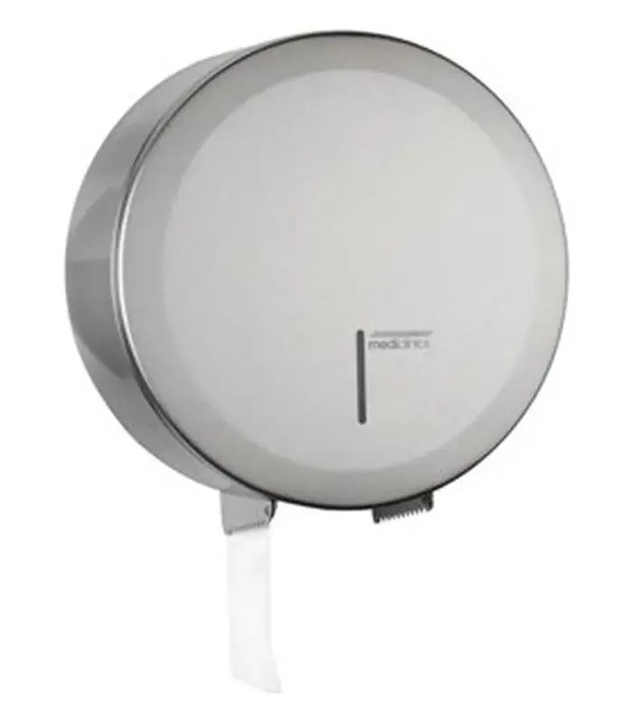 Koop Online Distributore di carta igienica industriale Acciaio inox AISI 304 satinato PR2783CS Mediclinics