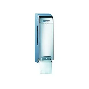 Flitsaanbieding Distributore di carta igienica standard - 3 rotoli di carta Acciaio inox AISI 304 satinato PR0781CS Mediclinics