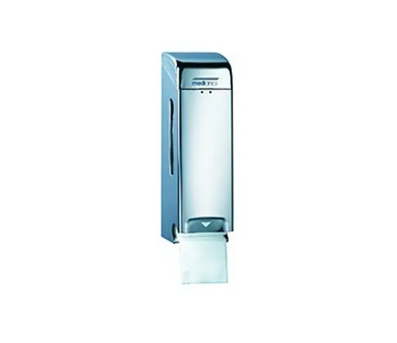 Flitsaanbieding Distributore di carta igienica standard - 3 rotoli di carta Acciaio inox AISI 304 satinato PR0781CS Mediclinics