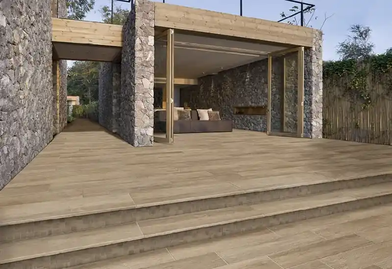 Merkproduct Gradino in porcellana antiscivolo 120x32x3 Hyde Park Natucer