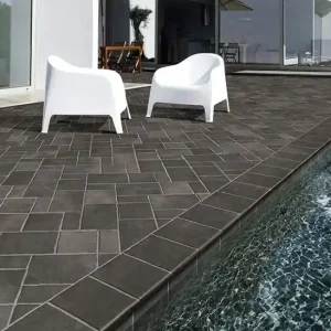 Direct Beschikbaar Gradino in porcellana antiscivolo 22,5x33x4 Tech-Geo Vulcano Natucer
