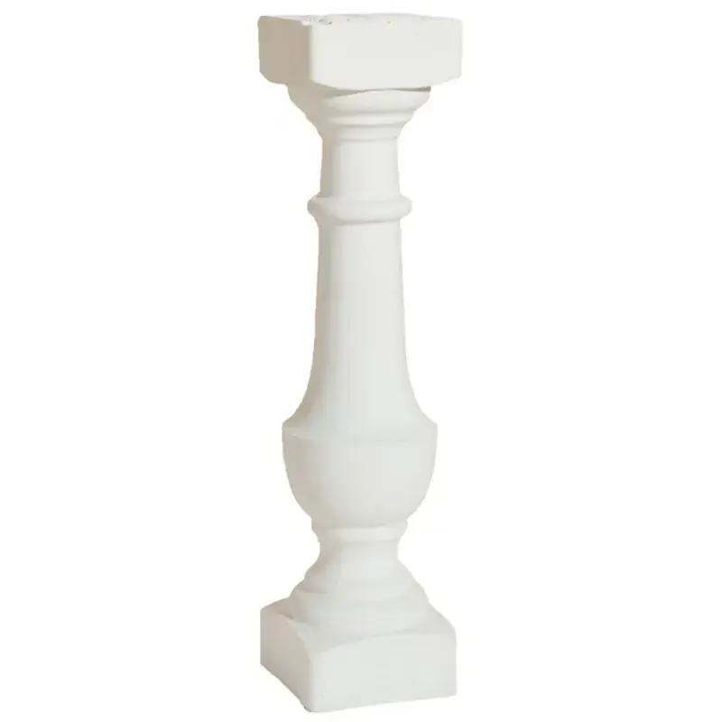 Speciale Aanbieding Balaustra in cemento bianco classico Verona 50x12x12 cm Verniprens