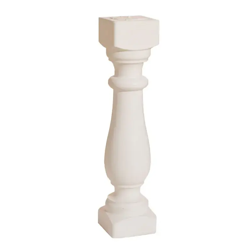 Alleen Vandaag Balaustra classica in cemento bianco Parma 45x10x10 cm Verniprens