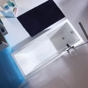Vasca da bagno in acrilico bianco Cubic Sanitana Aanbieding