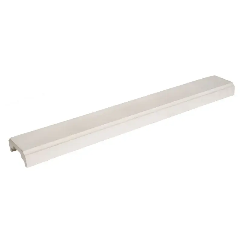 Hoge Kwaliteit Corrimano-battiscopa in cemento bianco 6x15x100 Sparta Verniprens 600477