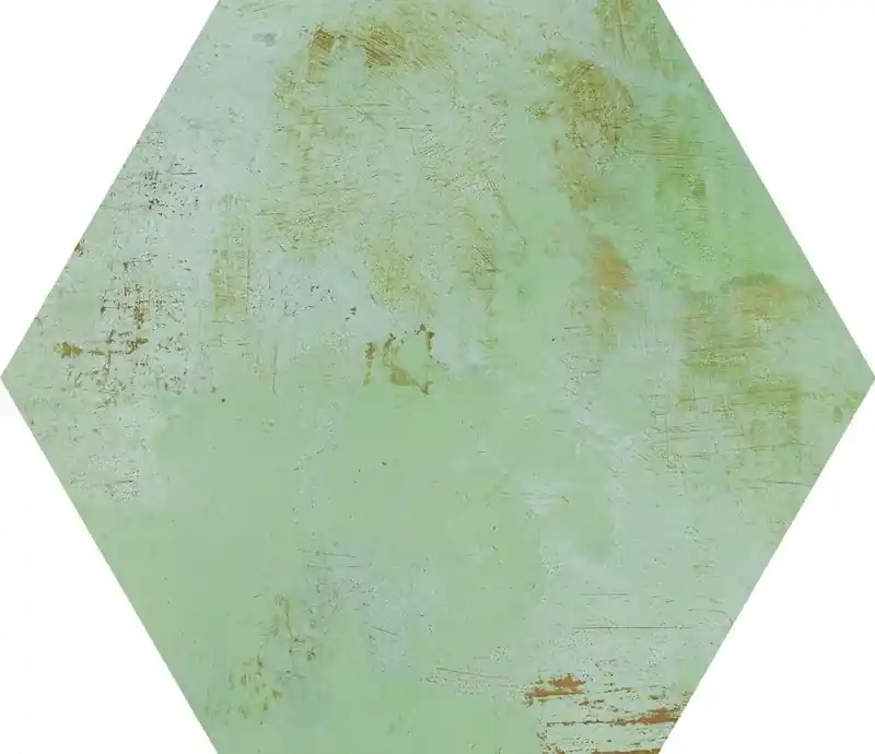 Lage Prijs Scatola Esagonale Rettificata in Porcellana 25x30 Green Mood 17 Pezzi 0,93m2 Apavisa