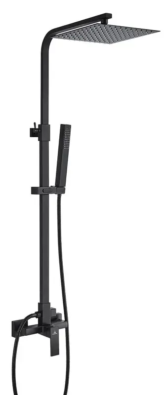 Meest Verkocht Doccia monocomando Luxor Black Aquassent