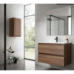 Box Valenti mobile sospeso 2 cassetti e lavabo Visobath Beste Prijs