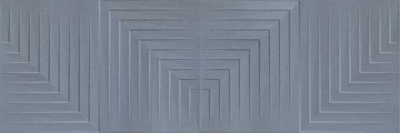 Capitol Relieve Concept Scatola per piastrelle blu lucida 30x90 1,08m2 Metropol Populair