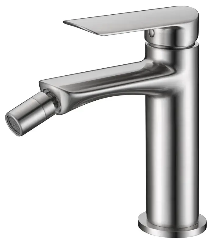 Rubinetto bidet Ural nichel spazzolato Imex Nieuw
