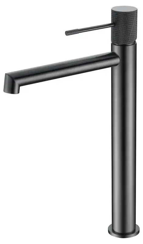 Rubinetto Lavabo Alto Line Nero canna di fucile Imex Goedkoop