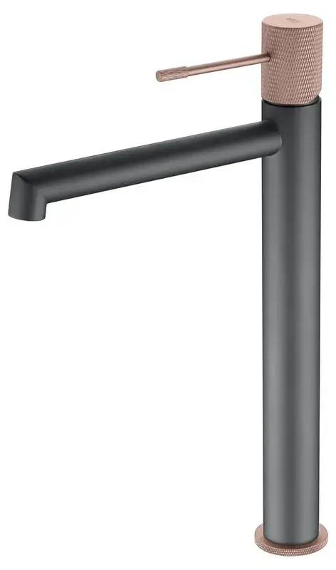Rubinetto Lavabo Linea Alto Grigio opaco-champagne Imex Koop Online