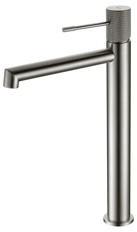 Rubinetto Lavabo Alto Line Nichel Spazzolato Imex Koopje