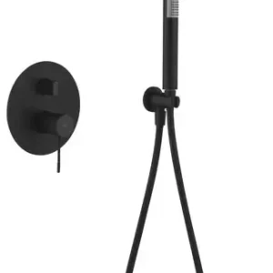 Set Doccia Incasso Imex Matte Black Line Aanbieding