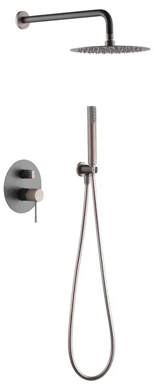 Set doccia incasso Line Grey matt-champagne Imex Koop Online