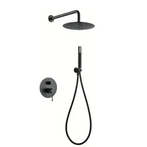 Veilige Betaling Set doccia incasso Line Black canna di fucile Imex
