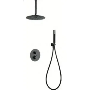 Favoriet Set doccia incasso Imex Top Black canna di fucile