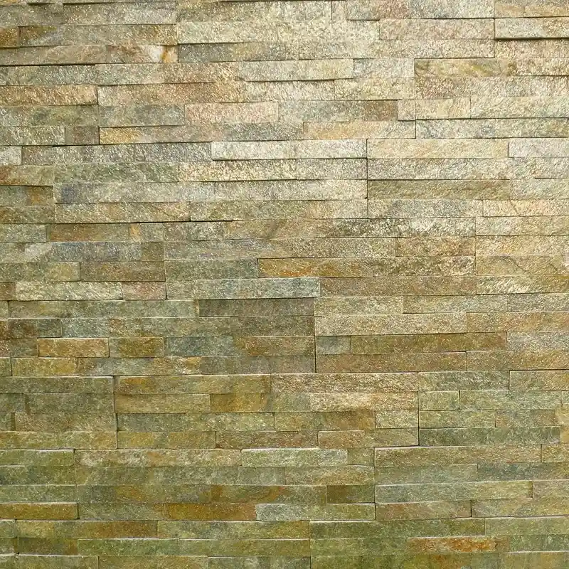 Scatola premontata in pietra naturale Golden Linear 0,48 m2 Piedras de Galicia Weekendaanbieding