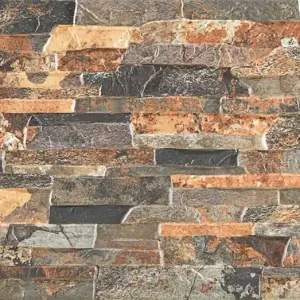 Laatste Kans Scatola di piastrelle in pietra lapidea Petra Magma 34x50cm Prissmacer