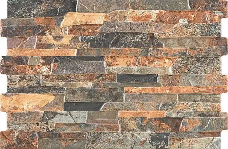 Laatste Kans Scatola di piastrelle in pietra lapidea Petra Magma 34x50cm Prissmacer