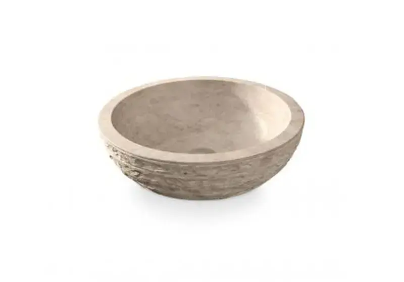 Populair Lavabo in pietra beige Puket 450x150 mm The Bathco
