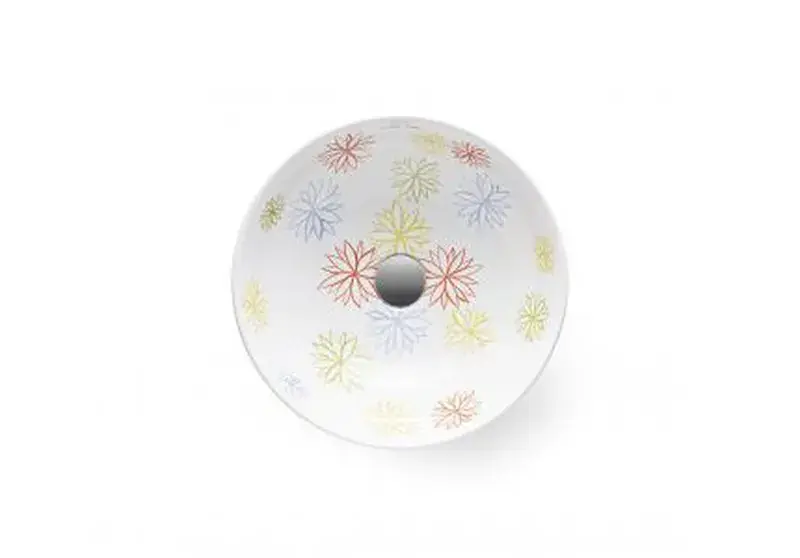 Lavabo Petals 400x400x150 mm The Bathco Aanbieding