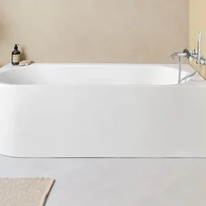 Express Levering Vasca da bagno in acrilico Torino angolo Sanycess