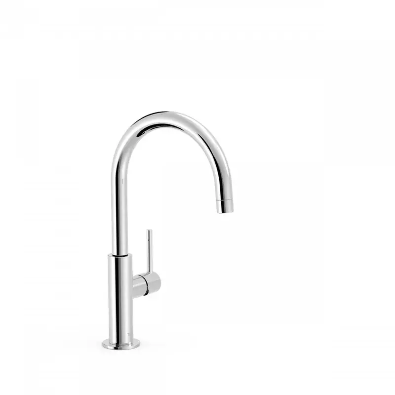Miscelatore monocomando alto con maniglia laterale per lavabo TRES Alleen Vandaag