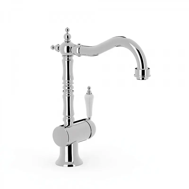 Betrouwbaar Miscelatore monocomando con maniglia laterale per lavabo Clasic TRES