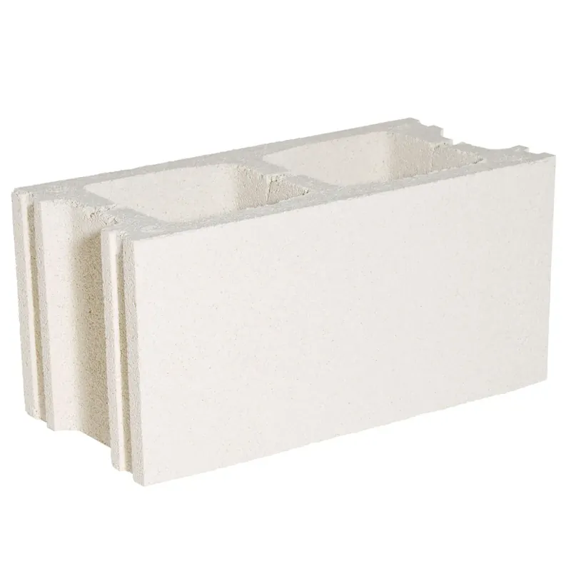 Fabrieksprijs Blocco di calcestruzzo prefabbricato bianco liscio Verniprens 20x20x40