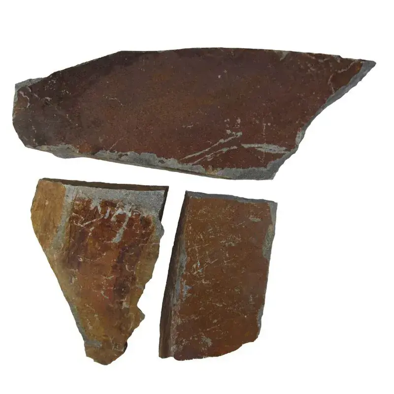 Uitverkoop Pallet in pietra naturale irregolare rosso fuoco