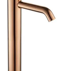 Miscelatore lavabo bocca alta Like Aquassent oro rosa Op = Op
