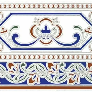 Betrouwbaar Cadice Border Box 15x20 0,90m2 30 pezzi Ceramica Ribesalbes