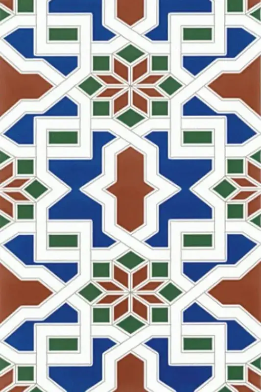 Laatste Versie Scatola per piastrelle Medina blu 20x30 cm 1,50 m2 25 pezzi Ceramica Ribesalbes