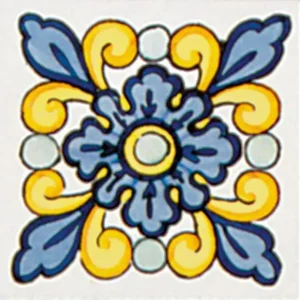 Gratis Retour Piastrella Onda 15x15 cm Ceramica l´Antiga