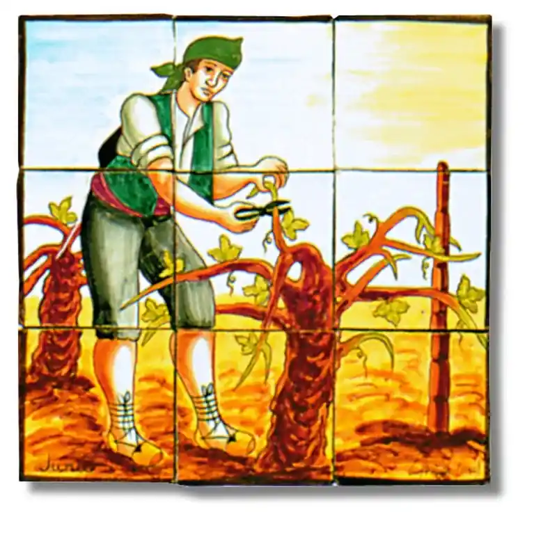 Premium Murale in ceramica giugno 39x39cm l´antiga