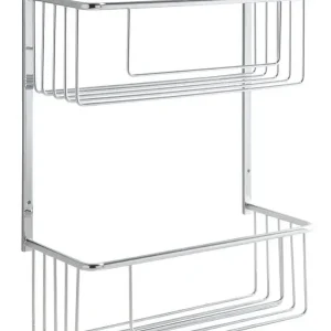 Speciale Aanbieding Portasapone Rett. Doppio Cromo 195