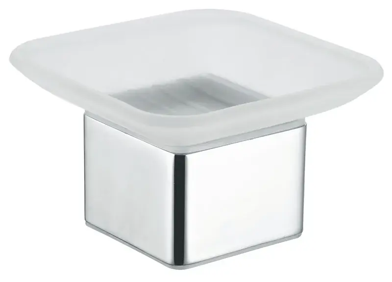 Speciale Aanbieding Portasapone quadrato cromato 236