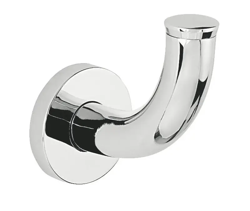 Gancio singolo da bagno Victoria 03, cromo lucido, PyP Populair