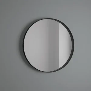 Specchio circolare cornice nera Avila Dos Premium
