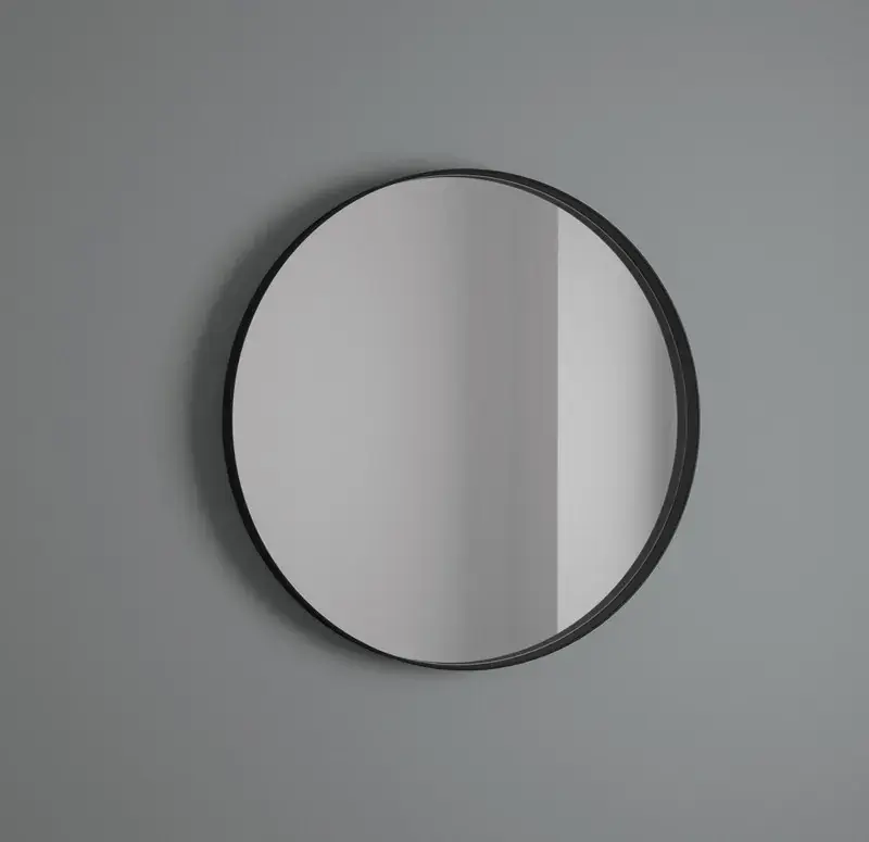 Specchio circolare cornice nera Avila Dos Premium