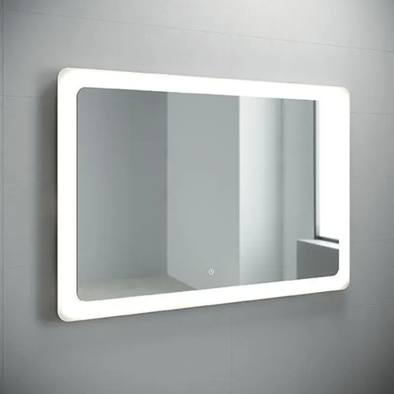 Specchio Loop rettangolare luminoso a led Avila Dos Alleen Vandaag