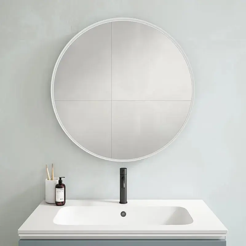 Specchio Alexa Visobath bianco retroilluminato Uitverkoop