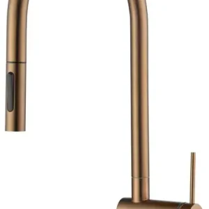 Berna rubinetto da cucina estraibile oro rosa spazzolato Ref GCE026/ORC Imex Actieprijs