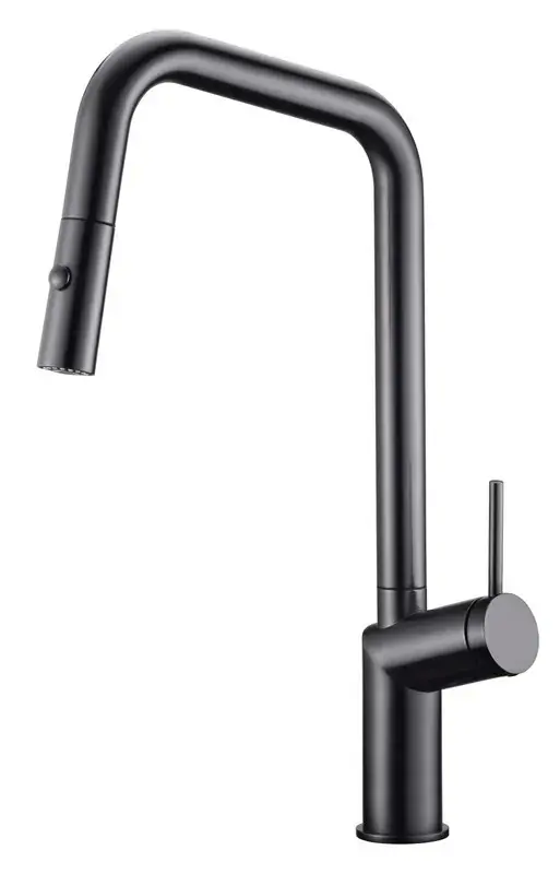 Miscelatore lavello Bonn Gun Metal con bocca estraibile Ref GCE024/BGM Imex Betrouwbaar
