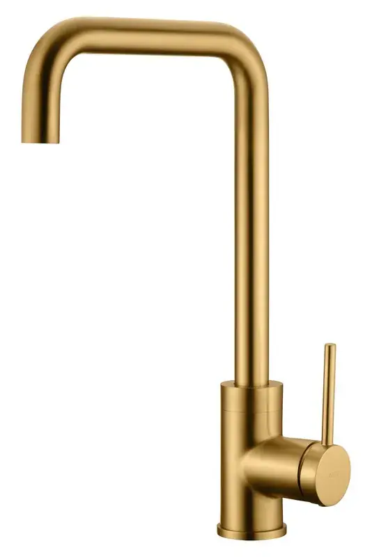 Finale Uitverkoop Rubinetto cucina monocomando oro spazzolato Loira GCR004/OC Imex