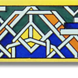 Fabrieksprijs Bordo 10x20 cm Arabesque 2 Ceramica Lantiga