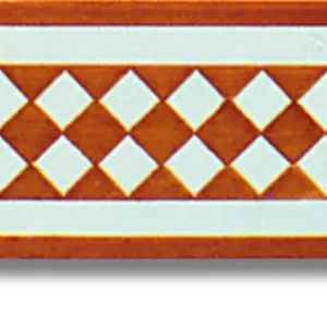 Must-Have Bordo 10x20 cm Arlecchino Pelle Ceramica Lantiga